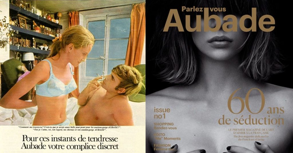 Aubade, maison de lingerie à la française 60 ans de séduction