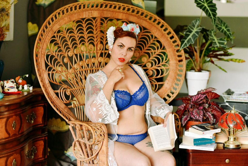 Matoushi's x lingerie Curvy Kate pour Glamuse.com