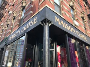 Boutique de lingerie Maison Close à New-York (© Pinterest)