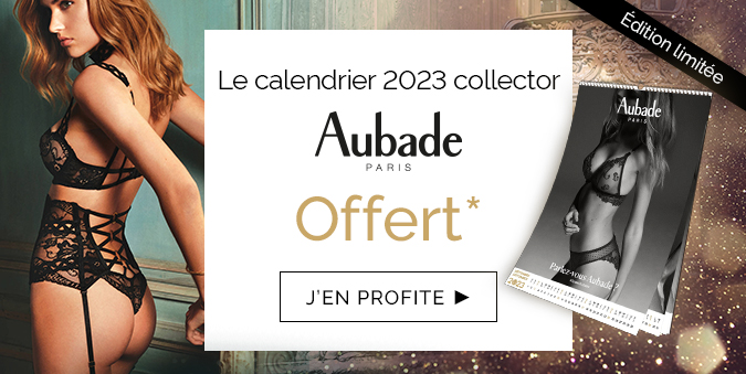 Calendrier Aubade 2023 offert sur Glamuse