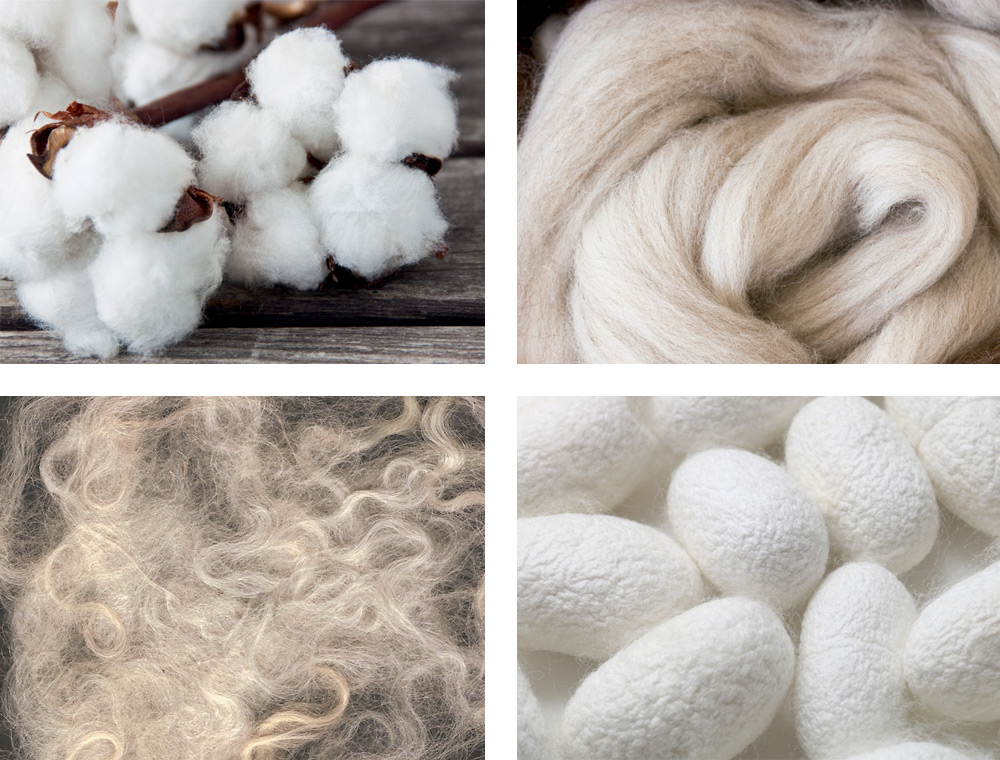 laine, soie, coton et dentelle... les matières nobles d'Oscalito