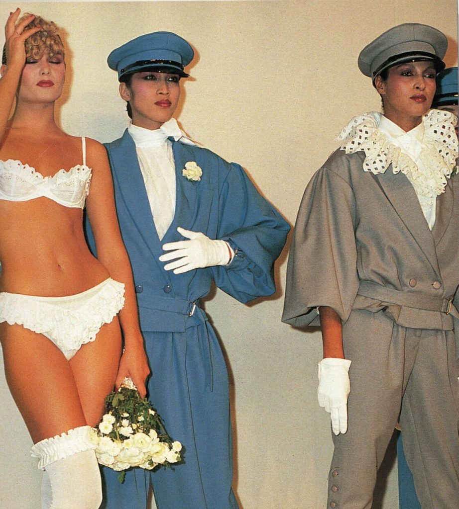 ​1976 : premier défilé et premières pièces de lingerie (© Chantal Thomass)