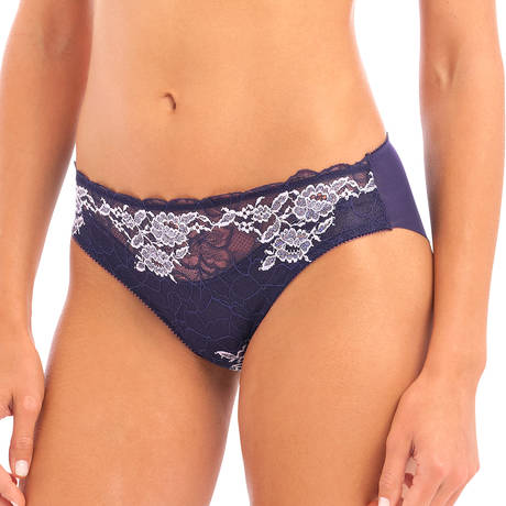WACOAL Slip Lace Perfection Evening Blue