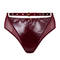 SCANTILLY String taille haute Buckle Up Oxblood