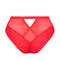 SCANTILLY Culotte haute Sheer Chic Flame Red