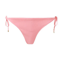 MELISSA ODABASH bas de maillot de bain slip ficelles Cancun Candy Pink