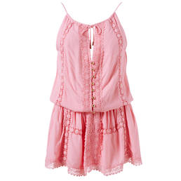 MELISSA ODABASH robe de plage Chelsea Candy Pink