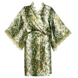 SAINTED SISTERS kimono en soie Scarlett