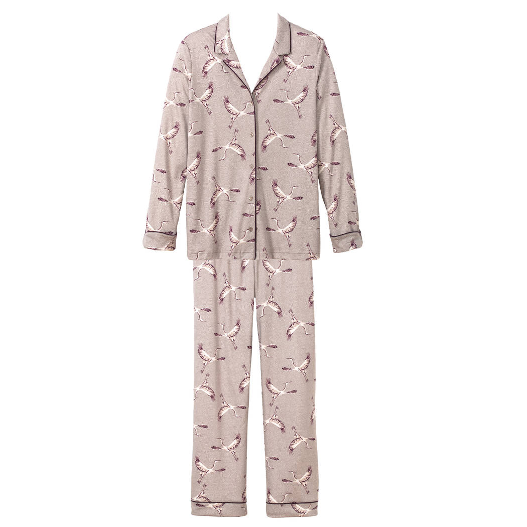 CALIDA pyjama chemise en coton Artisan Nights