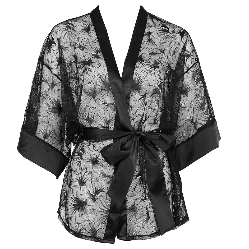 ATELIER AMOUR kimono en dentelle Nuit à Broadway