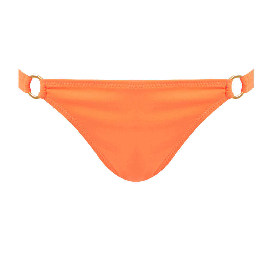 MELISSA ODABASH bas de maillot de bain slip Caracas Orange Illusion