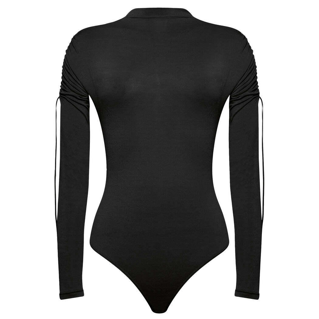 WOLFORD body manches longues Crepe Jersey