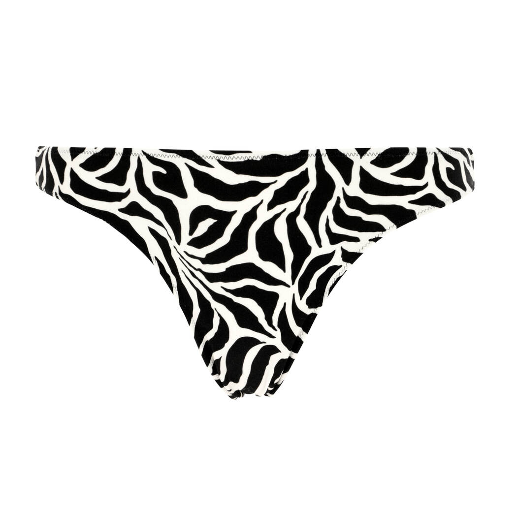 BANANA MOON bas de maillot de bain slip Zoila Couture Zebras